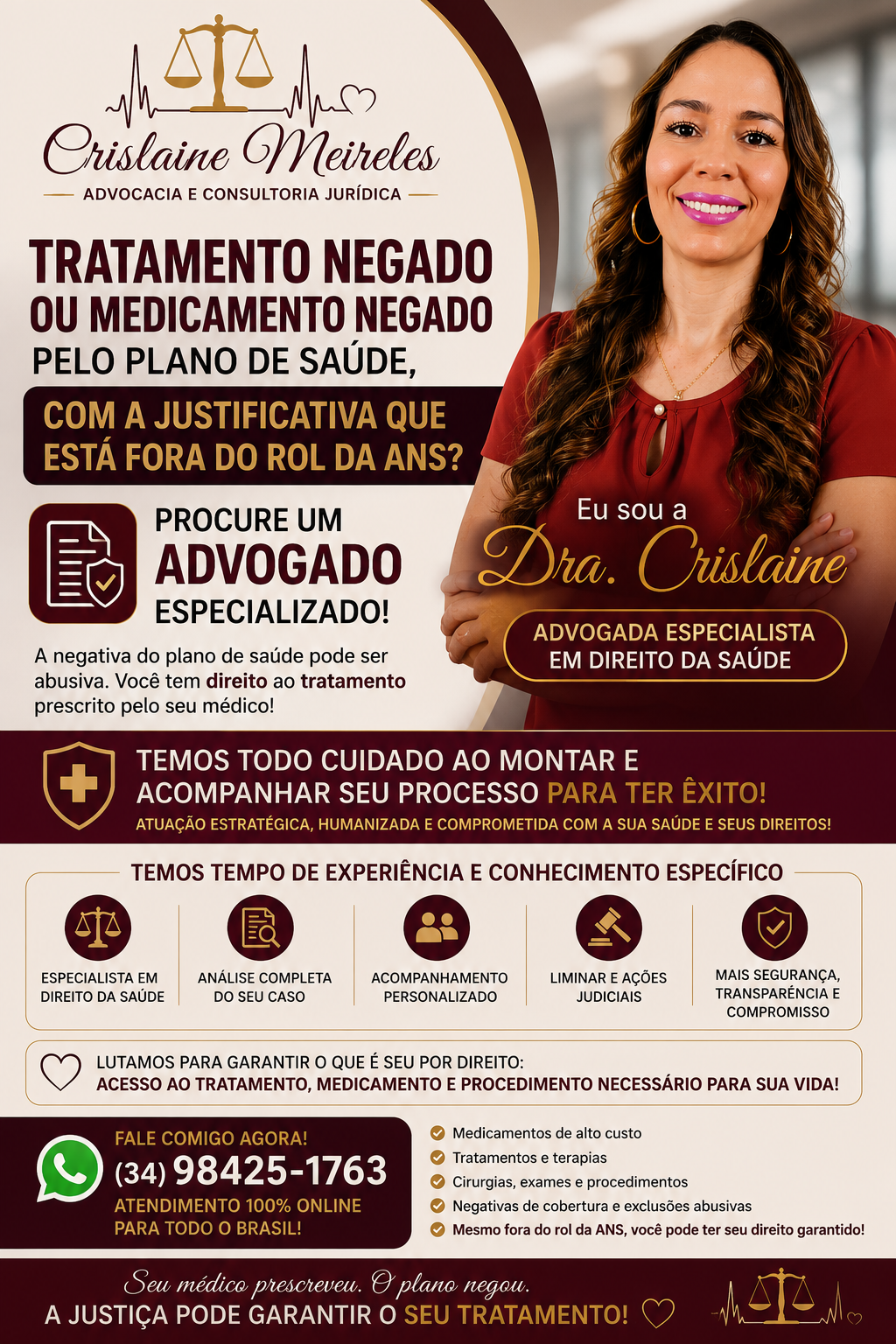 Plano de saúde negou tratamento: paciente analisando a negativa do convênio