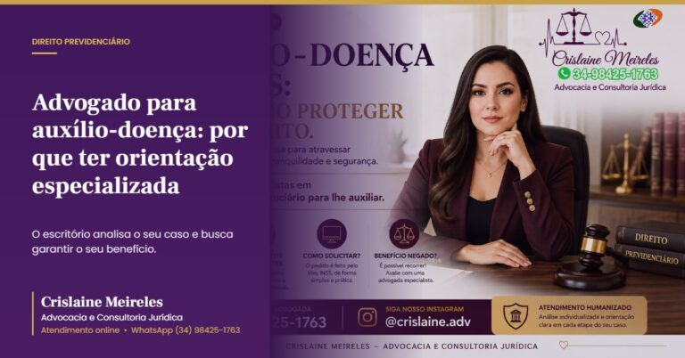 Advogado para auxílio-doença: por que ter orientação especializada