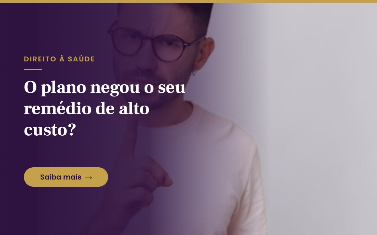 O plano negou o seu remédio de alto custo?