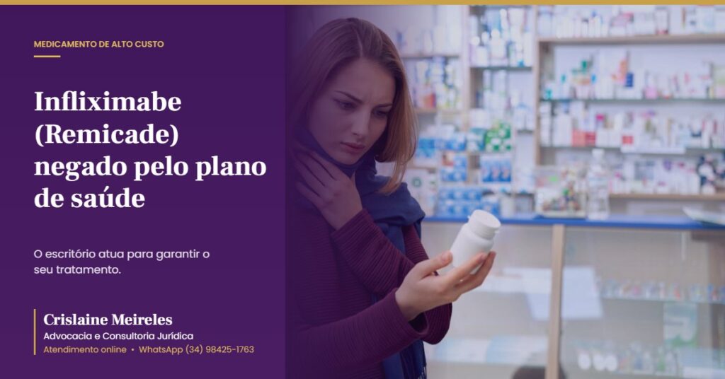 Infliximabe (Remicade) negado pelo plano de saúde