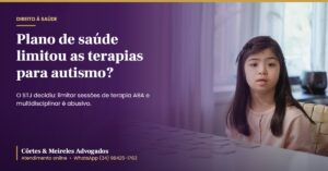 Terapia ABA pelo plano de saúde: criança em sessão de terapia para autismo