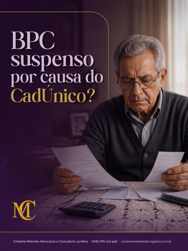 BPC suspenso por causa do CadÚnico? Crislaine Meireles Advocacia – tela 1