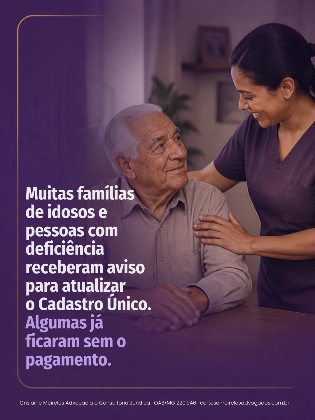 BPC suspenso por causa do CadÚnico?