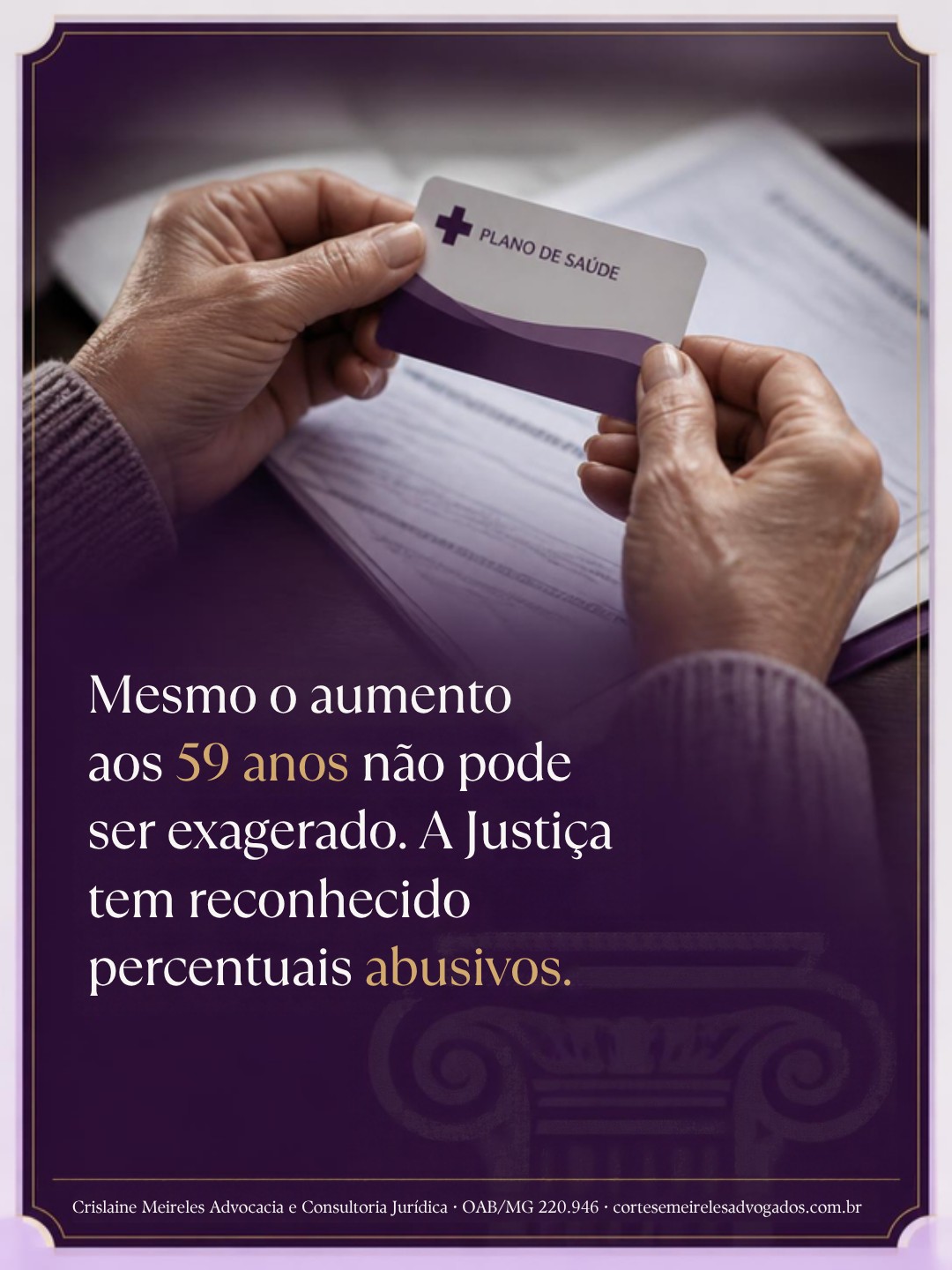 Fez 60 e o plano subiu?