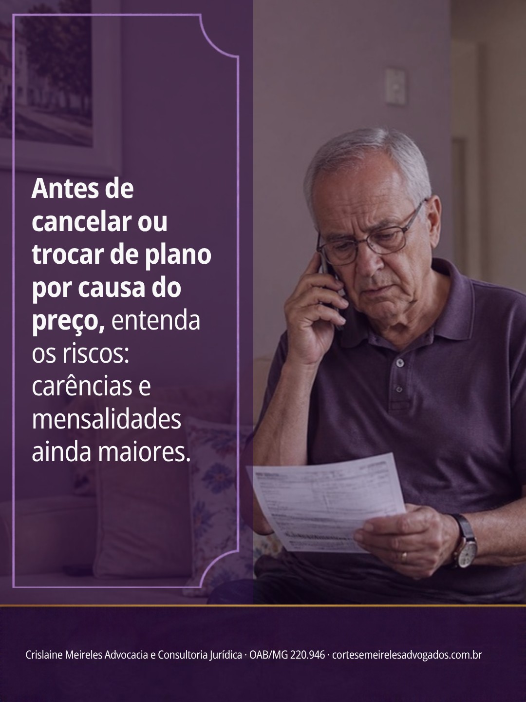 Fez 60 e o plano subiu?